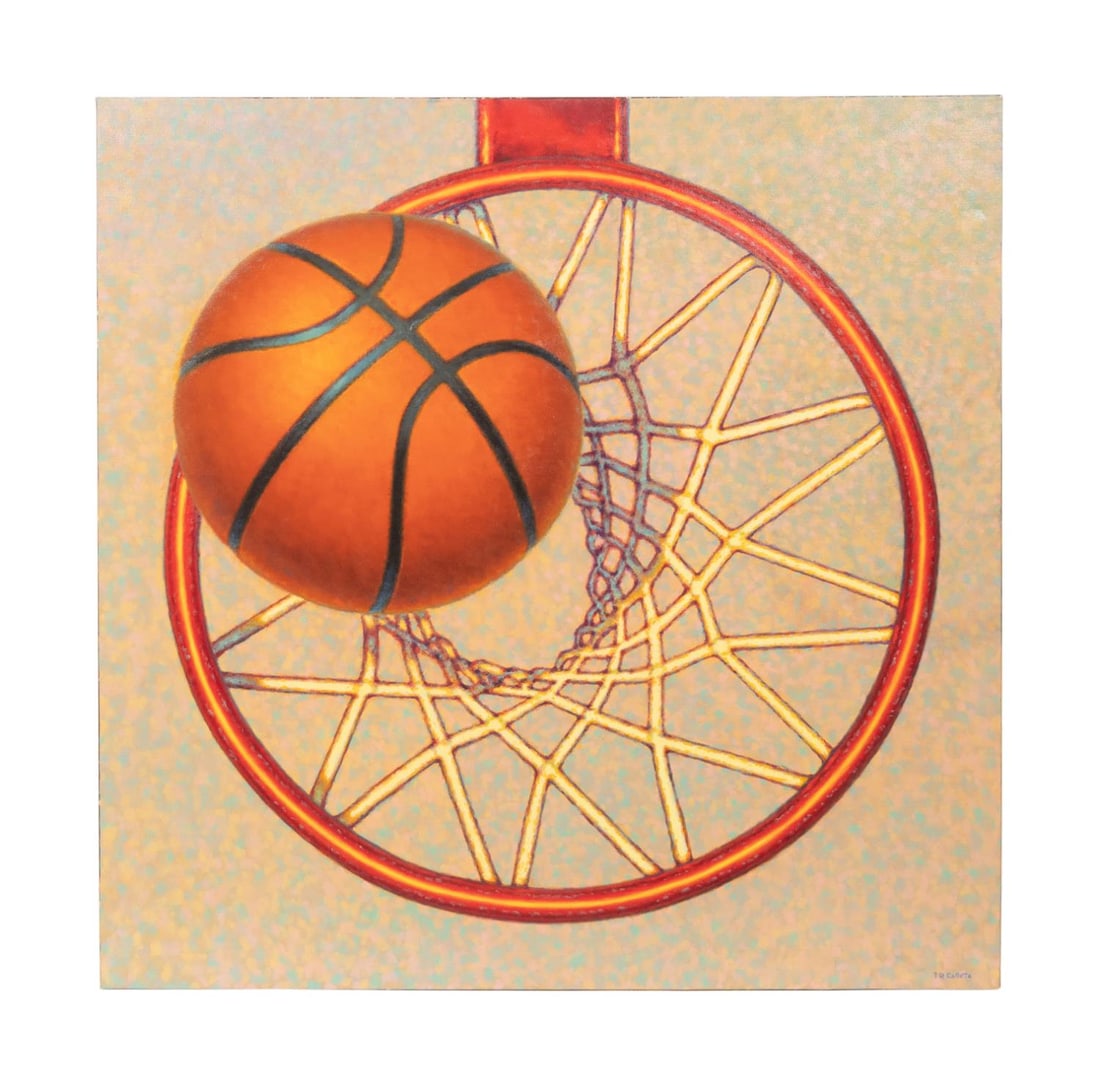 THOMAS COLLETTA, 'RIM SHOT' BASKETBALL THEME O/C (1 of 6)