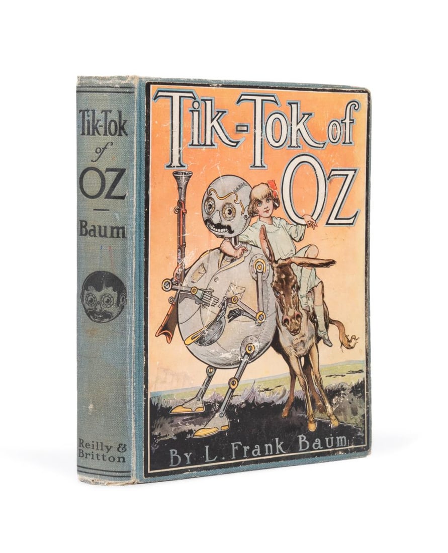 L. FRANK BAUM 'TIK-TOK OF OZ' FIRST ED FIRST STATE (1 of 9)