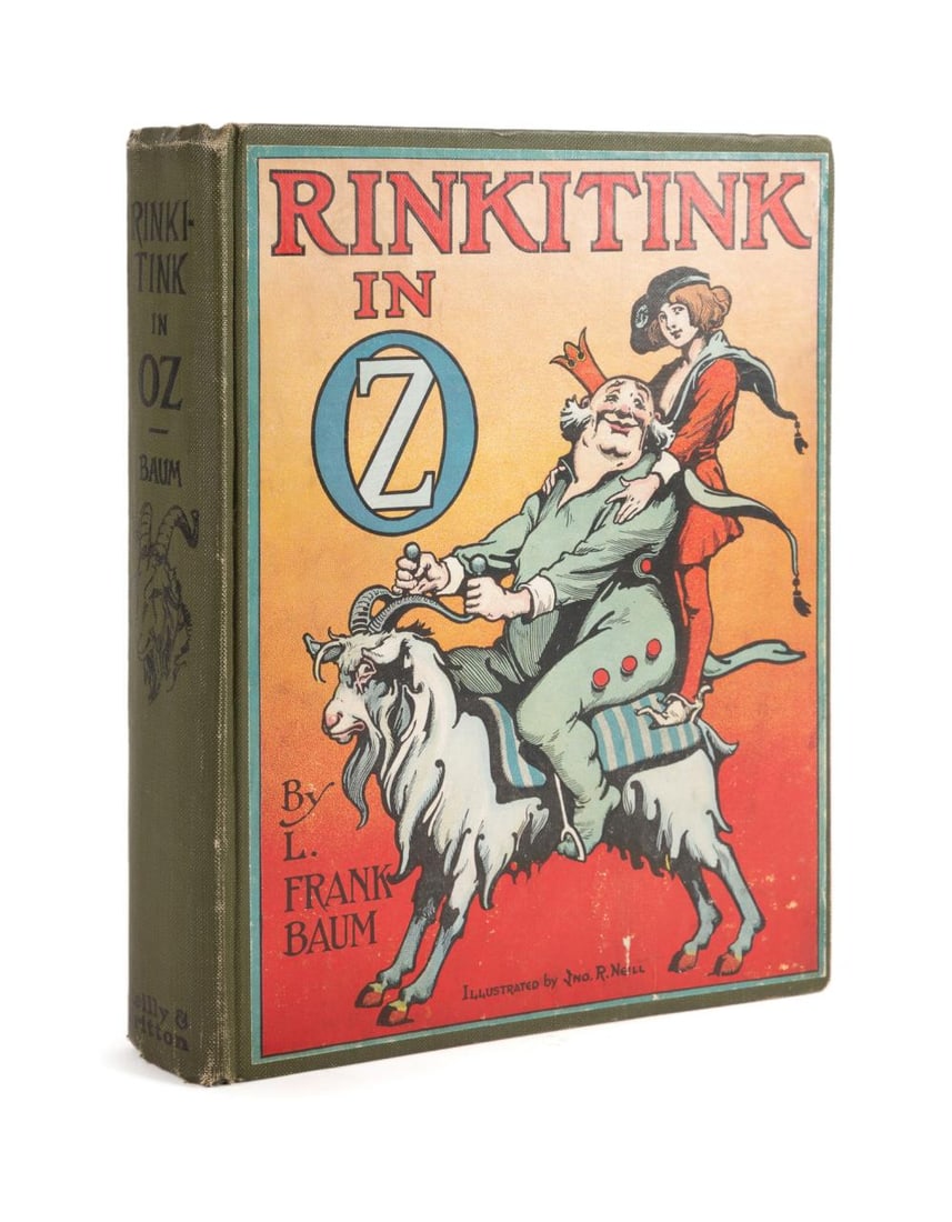 L. FRANK BAUM 'RINKITINK IN OZ' FIRST EDITION BOOK (1 of 12)