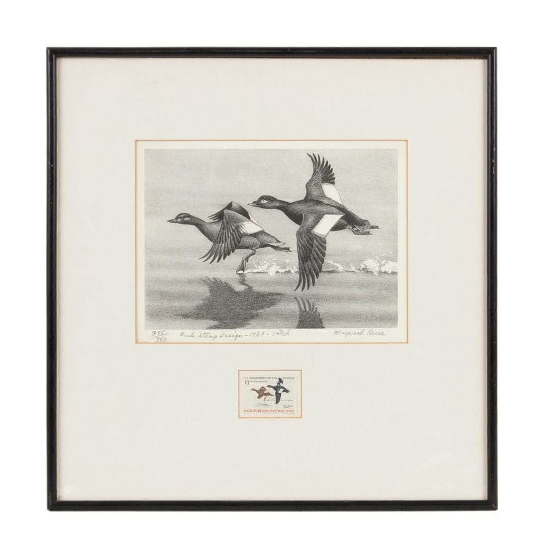 1969 FEDERAL DUCK STAMP PRINT AND STAMP (1 of 7)