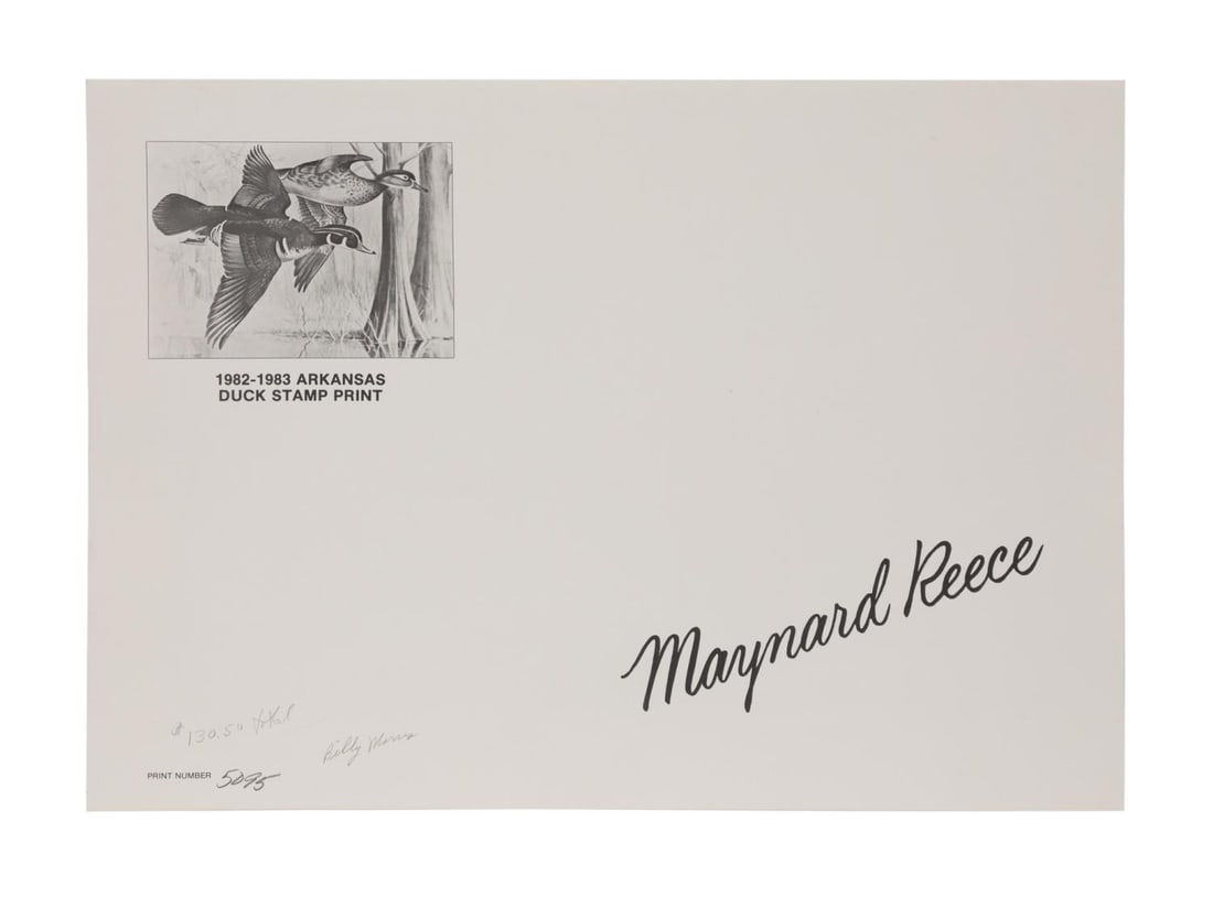 27 ARKANSAS STATE DUCK STAMP PRINTS WITH STAMPS (1 of 20)