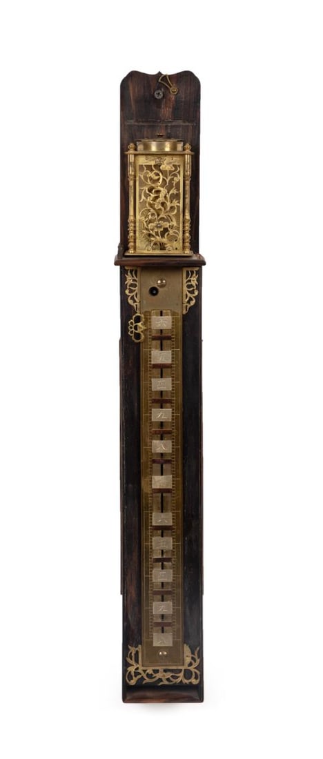 JAPANESE 19TH CENTURY SHAKU DOKEI OR PILLAR CLOCK (1 of 8)