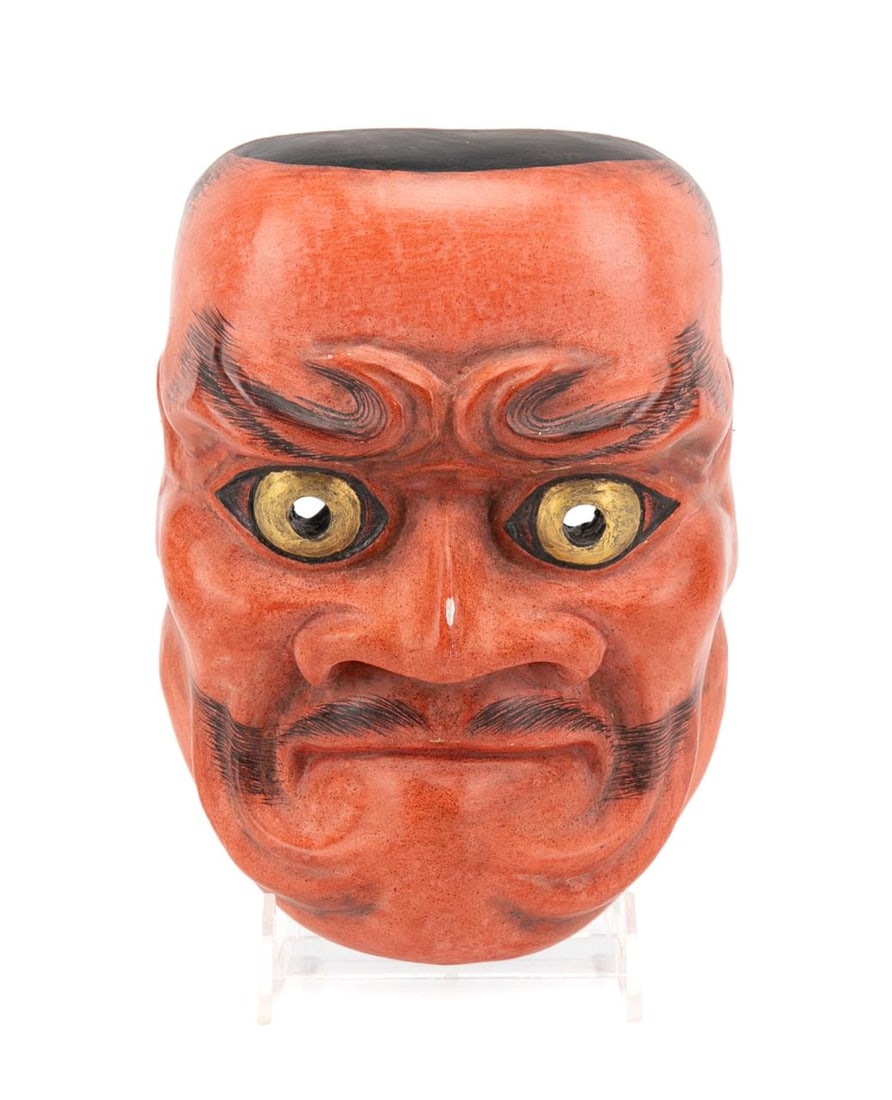 2PC JAPANESE KOBESHIMI THEATER MASK & TEMPLATES (1 of 7)