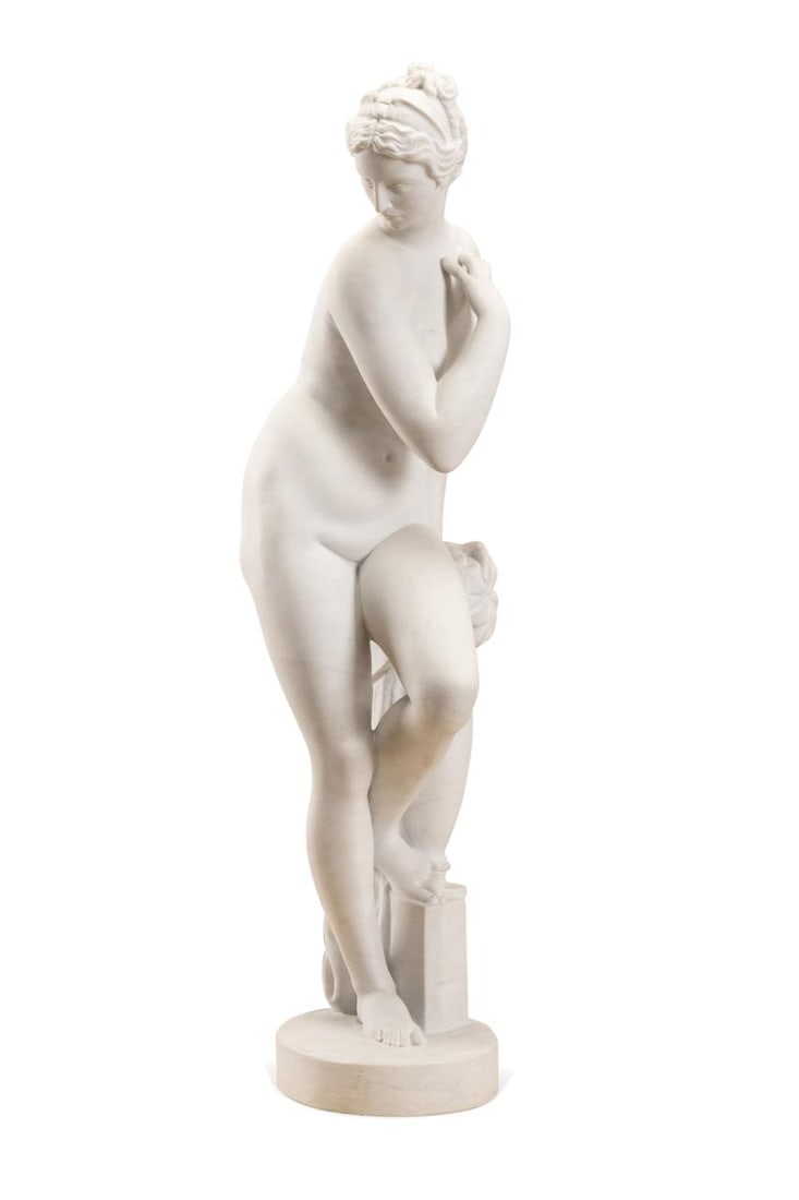 AFTER GIAMBOLOGNA, VENUS, MARBLE SCULPTURE (1 of 6)