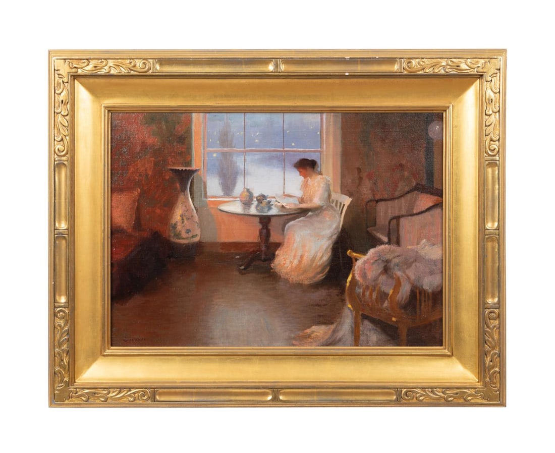 WILLIAM WORCESTER CHURCHILL SIGNED O/C (1 of 5)