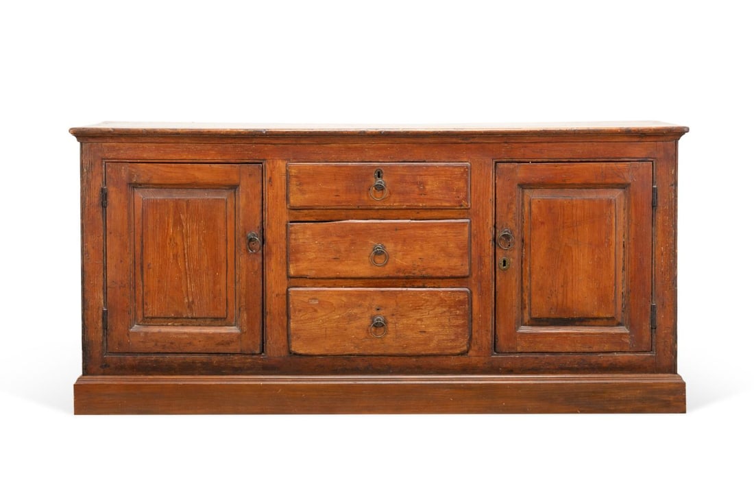 ENGLISH COUNTRY PINE SIDEBOARD (1 of 6)