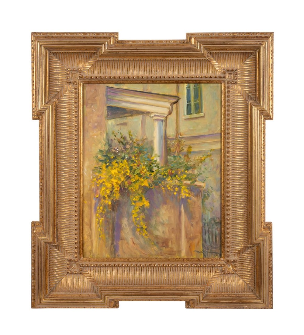 JOHN CARROLL DOYLE SIGNED OIL ON BOARD C. 2003 (1 of 6)