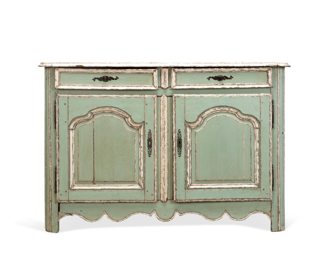18TH/19TH C. FRENCH PROVINCIAL PAINTED BUFFET (1 of 6)