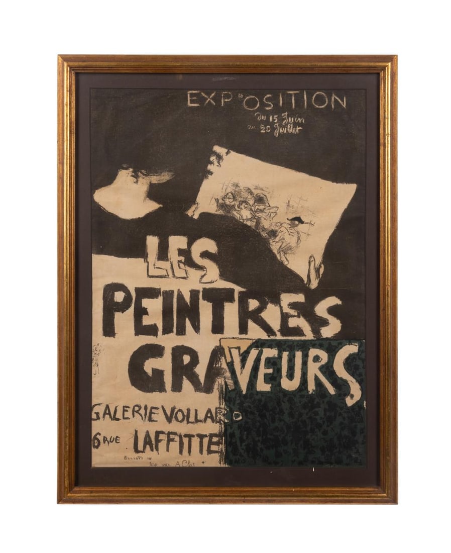 PIERRE BONNARD LITHOGRAPH C. 1895 (1 of 5)