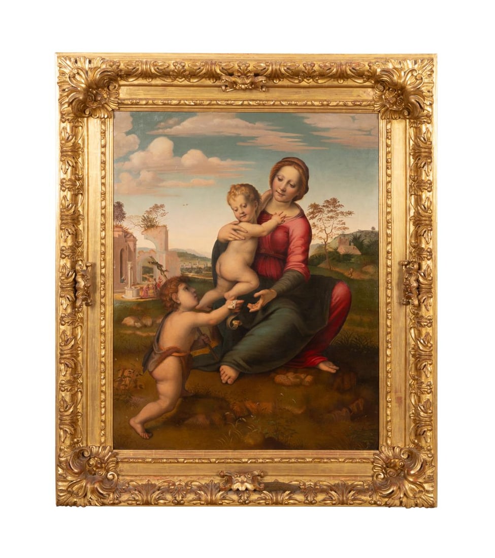 AFTER FRANCIABIGIO, 'MADONNA DEL POZZO' O/C (1 of 10)