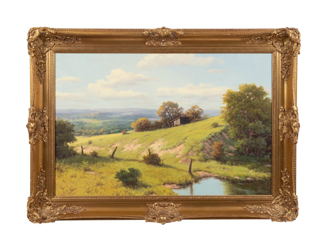 ROLAND DELBERT ENRIGHT LANDSCAPE, O/C (1 of 5)