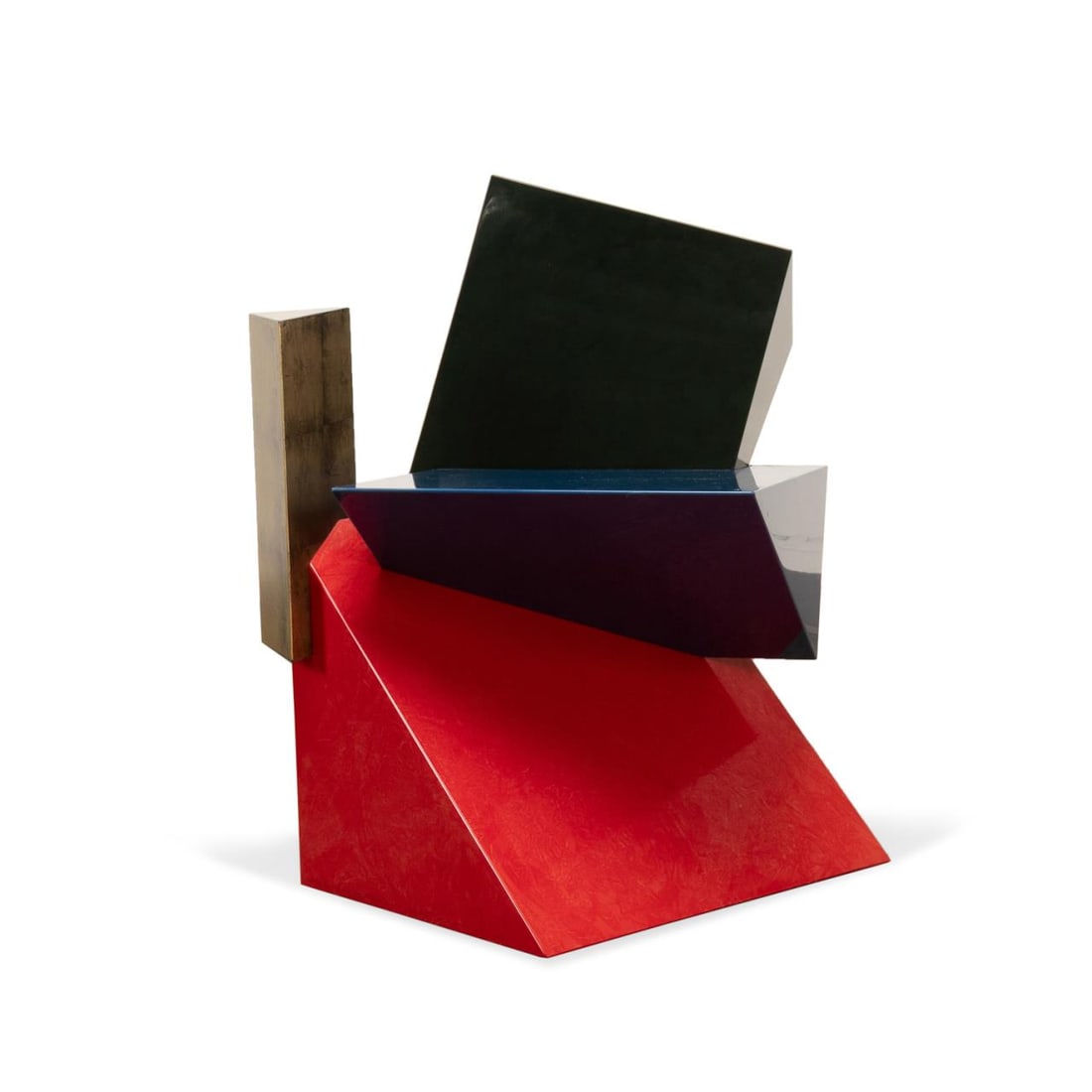 FRED BAIER, POSTMODERN PRIMARY COLOR 'PRISM' CHAIR (1 of 5)