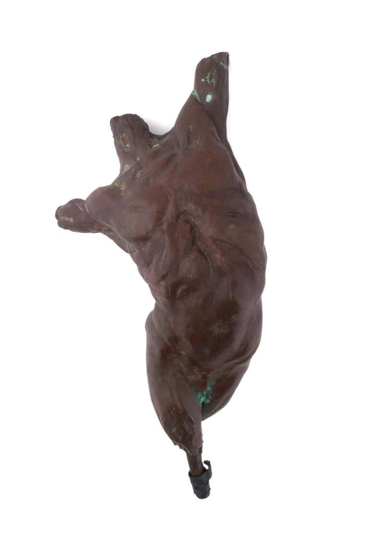 STEVEN H. SMITH, 'MALE TORSO', BRONZE 1990 (1 of 6)