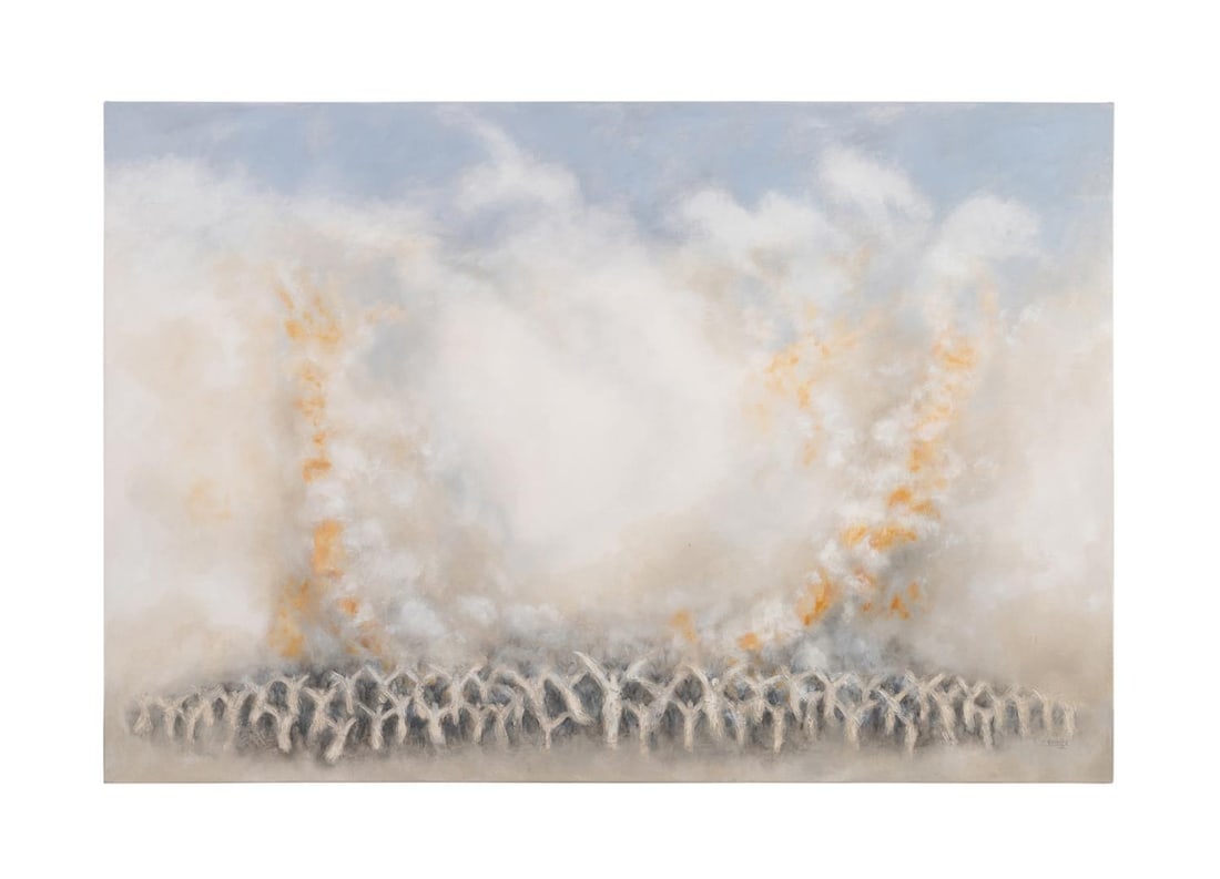 CHARLES REINIKE III 'SPIRITS' OIL ON CANVAS 2015 (1 of 6)