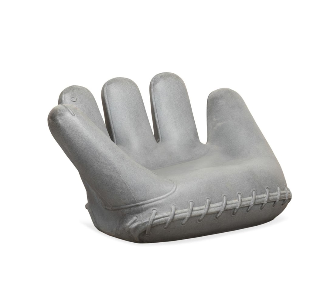 ITALIAN HELLER 'JOE' BASEBALL MITT CHAIR, C. 1970 (1 of 7)