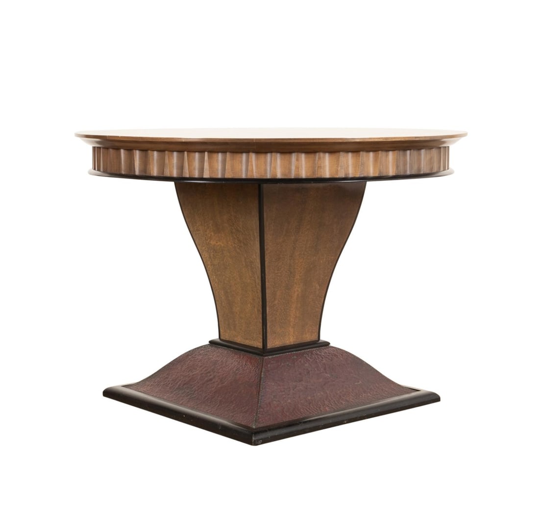 DICK WICKMAN ROUND STUDIO FURNITURE DINING TABLE (1 of 7)