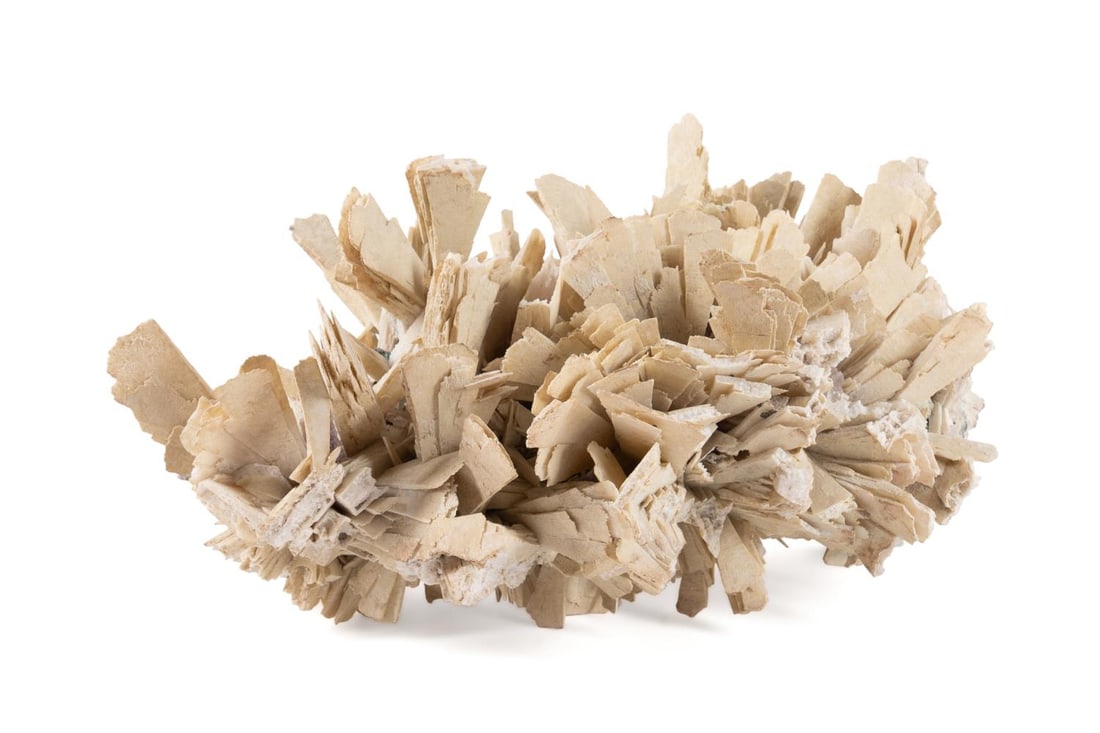 QUARTZ PSEUDOMORPH AFTER ANHYDRITE ON MATRIX (1 of 8)