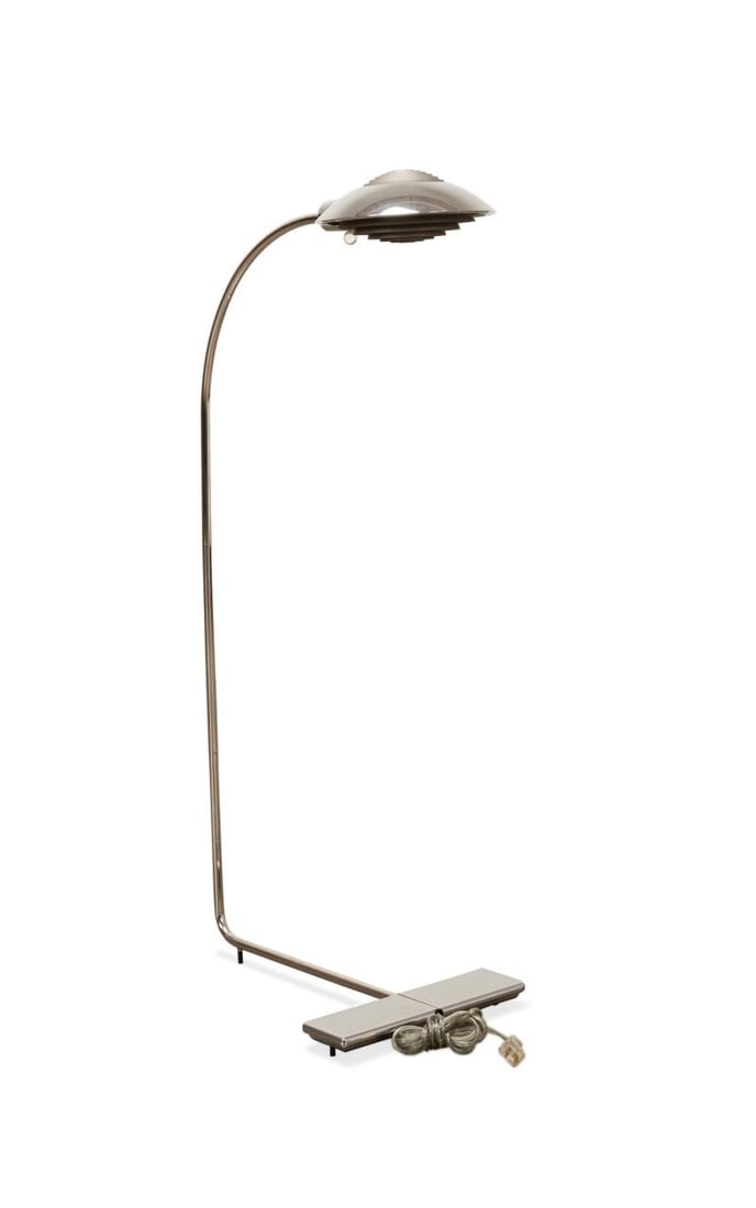 CEDRIC HARTMAN CHROME LUMINAIRE FLOOR LAMP (1 of 6)