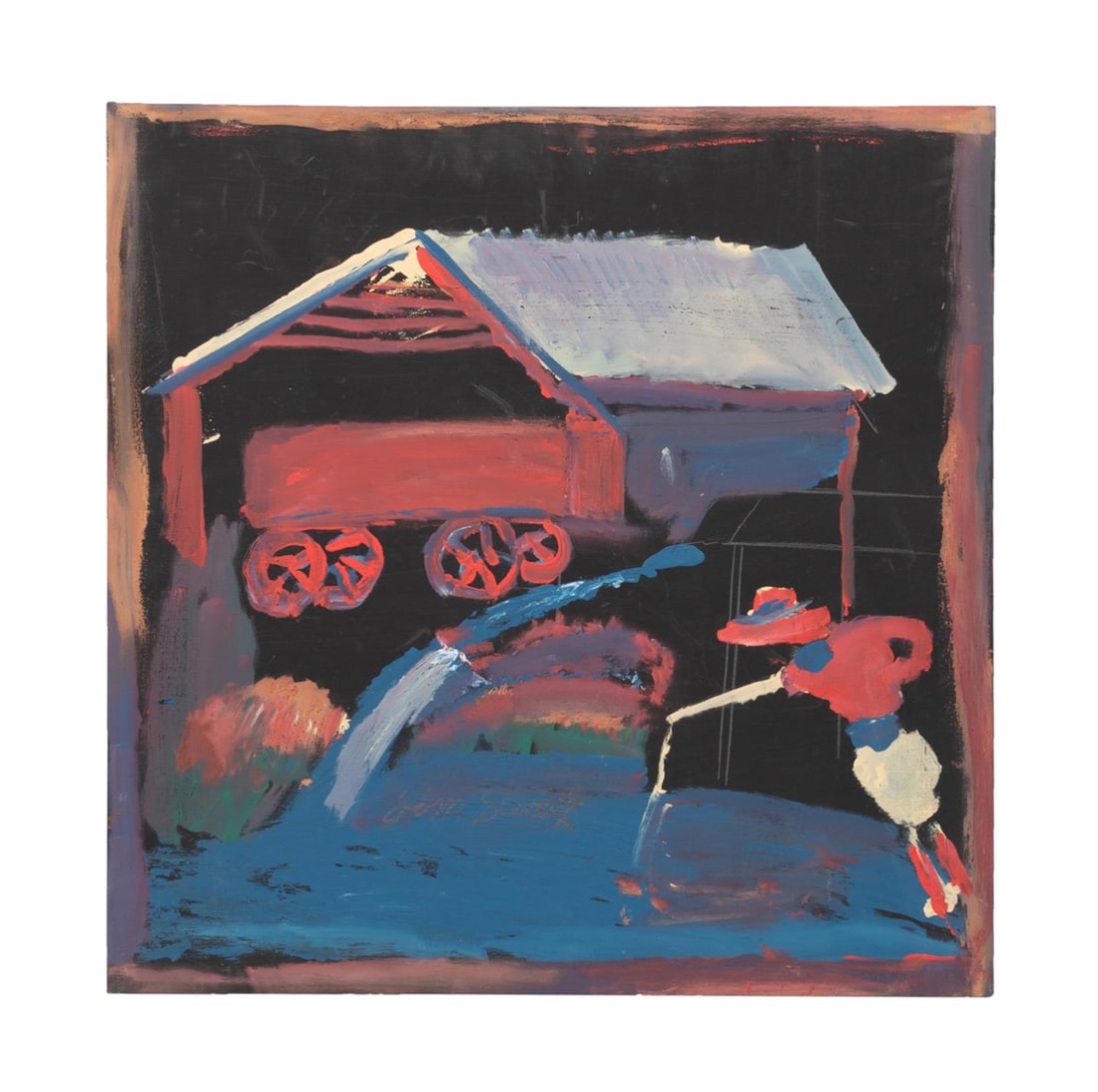 JIMMIE LEE SUDDUTH, WATERING THE GROUND, MM/B (1 of 5)