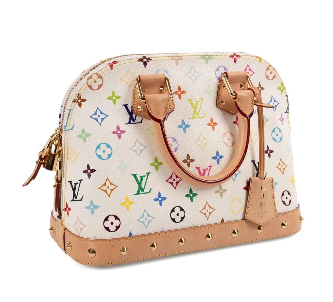 LOUIS VUITTON 2011 ALMA PM MULTICOLOR MONOGRAM BAG (1 of 13)