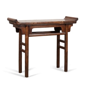 CHINESE WALNUT ALTAR TABLE