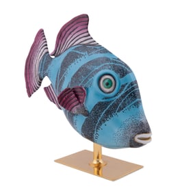 GIULIA MANGANI FOR OGGETTI, TROPICAL FISH FIGURE