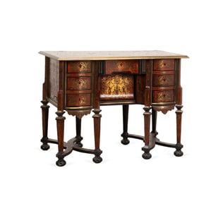 19TH C. LOUIS XIV STYLE BOULLE BUREAU MAZARIN
