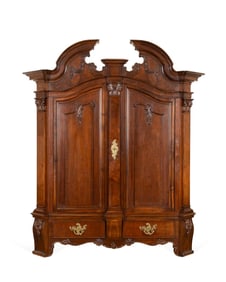 LARGE GERMAN BAROQUE STYLE CABINET
