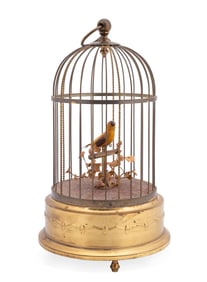 KARL GRIESBAUM SINGING BIRD AUTOMATON