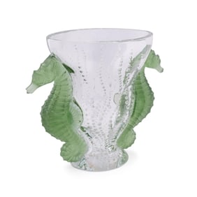 LALIQUE LIMITED EDITION POSEIDON CRYSTAL VASE