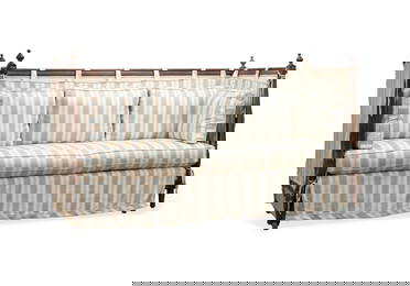 LOUIS XVI STYLE LIT D'ALCOVE WITH SLIPCOVERS
