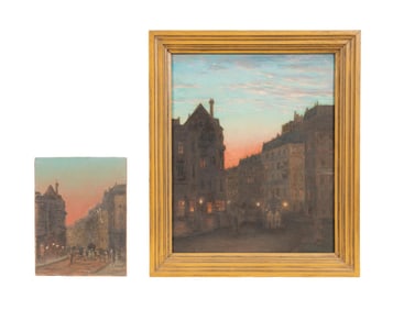 ZENO ALEXANDER, PARIS CITYSCAPE AND A STUDY