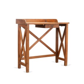 FRENCH BEECH JEWELER'S WORK TABLE, C. 1880