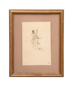 TOULOUSE-LAUTREC, 'THE MINSTREL' LITHOGRAPH