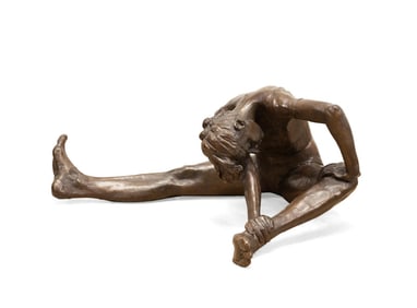 TINA WATSON SEATED BALLERINA BRONZE