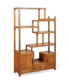 CHINESE ASYMMETRIC SCHOLAR'S ETAGERE