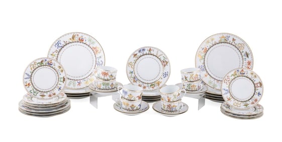 TIFFANY & CO. 'CIRQUE CHINOIS' SERVICE FOR 8