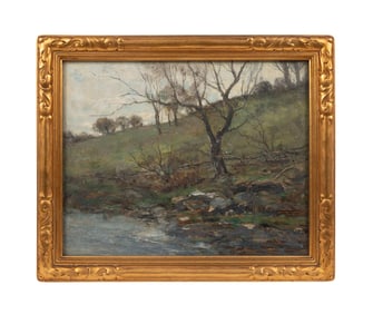 CHARLES P. GRUPPE, CATSKILLS LANDSCAPE, 1925 O/C