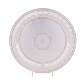 TIFFANY & CO. STERLING SILVER SALVER, 1907-1947