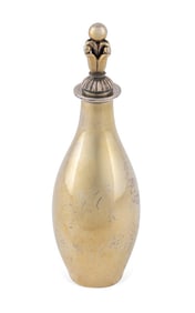 GEORG JENSEN VINTAGE GOLD WASHED STERLING PERFUME