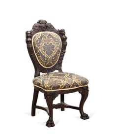 RJ HORNER MANNER RENAISSANCE REVIVAL SIDE CHAIR