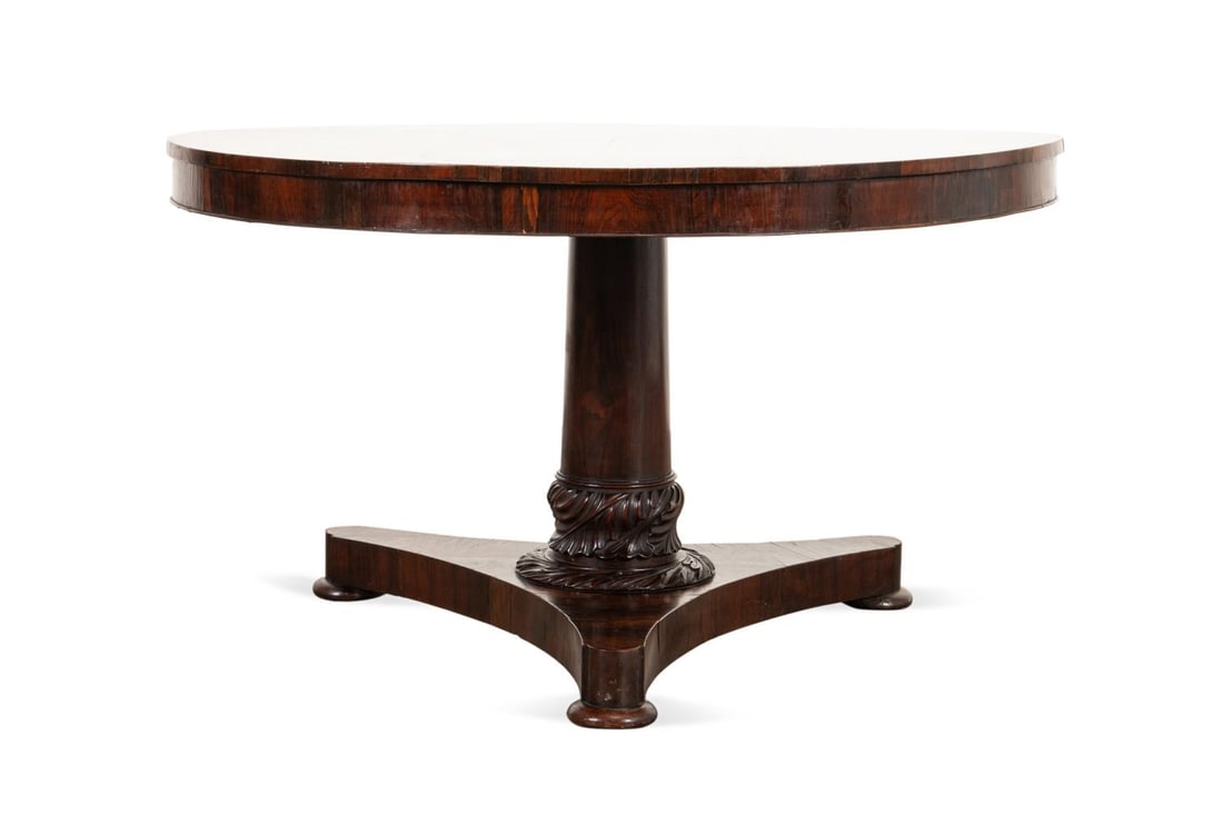 WILLIAM IV ROSEWOOD TILT-TOP BREAKFAST TABLE (1 of 6)