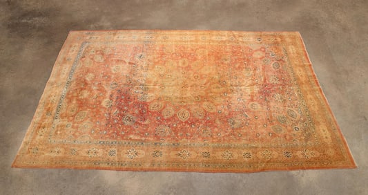 LARGE PERSIAN TABRIZ RUG