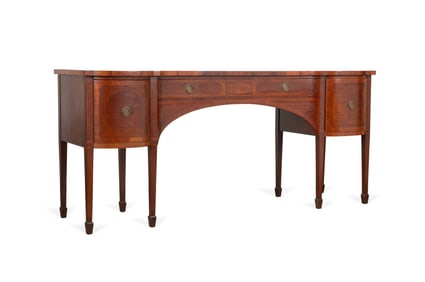 GEORGE III STYLE MAHOGANY SIDEBOARD