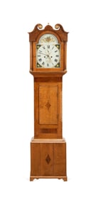 SAMUEL SHORTMAN ENGLISH TALL CASE CLOCK