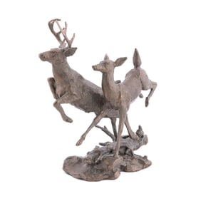 MARK HOPKINS 'DEER' BRONZE 1989
