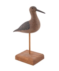 SHOREBIRD DECOY, GEORGE STARR COLLECTION