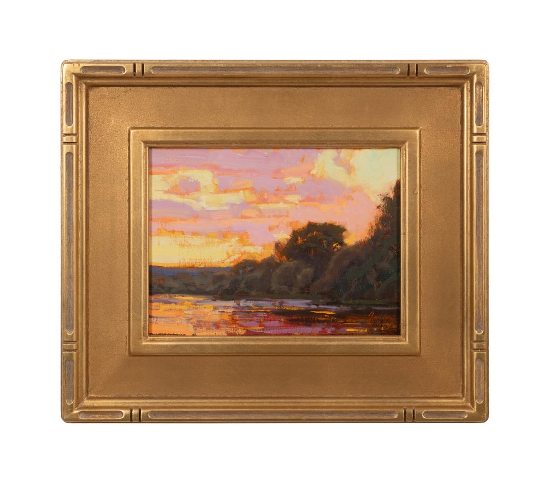 BILL GALLEN 'RETURN TO THE SEA' OIL ON LINEN 2004 (1 of 6)