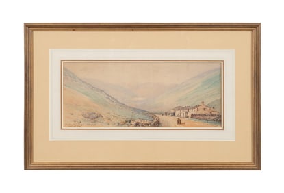 'KIRKSTONE PASS' WATERCOLOR ON PAPER 1818