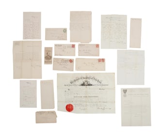 SUBSTANTIAL CIVIL WAR CORRESPONDENCE ARCHIVE